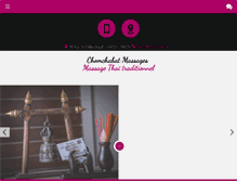 Tablet Screenshot of massage-thai-chomchabat.com